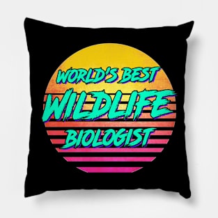 Funny Wildlife Biologist Gift Pillow