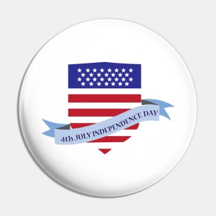 Independence day Pin