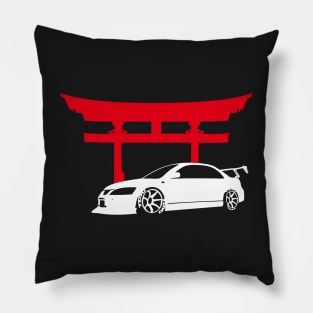 mitsubishi evolution Pillow