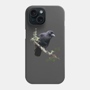 Hawaiian Crow or ‘Alalā Phone Case