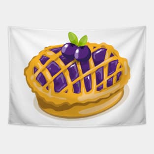 Blueberry pie Tapestry