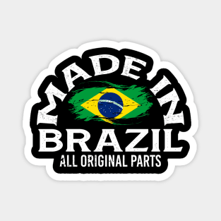 Born in Brazil Magnet