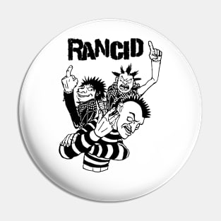 Punk Rock Man Of Rancid Pin