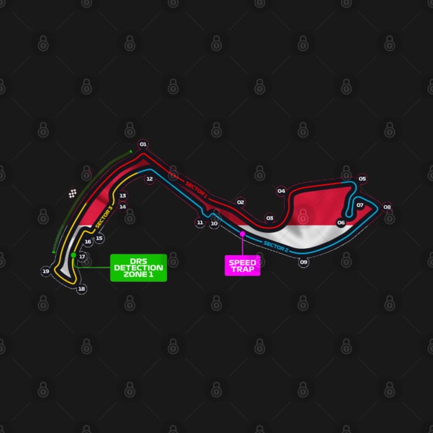 Monaco track F1 by Pliax Lab