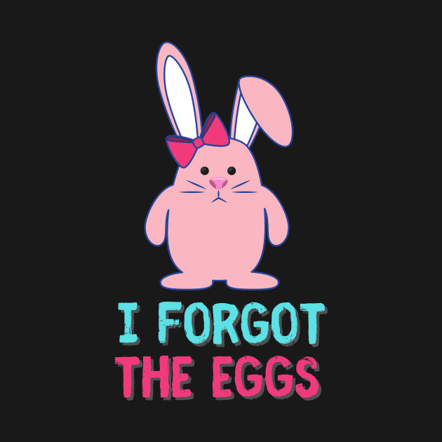 Sad Easter Bunny forgot the eggs by WearablePSA