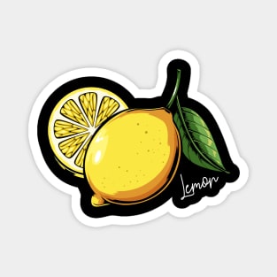 Lemon - Yellow Fruit Vegetable Healthy Food Magnet