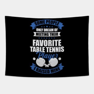 Table Tennis Dad Father Gift Tapestry