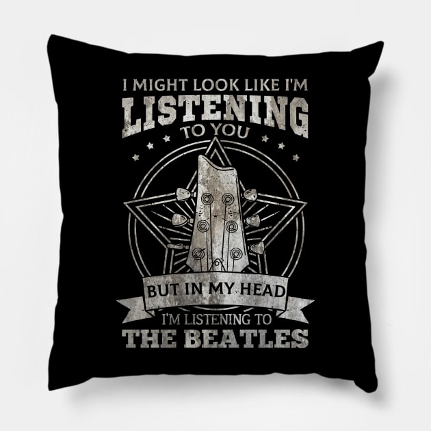 Beatles Pillow by Astraxxx
