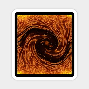 Fire Twirl Magnet