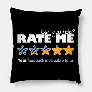 Rate Me Pillow