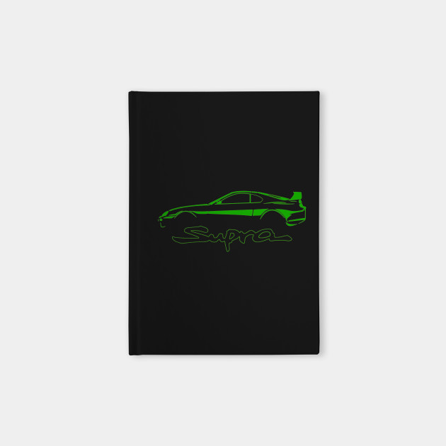 Toyota Green Supra MK4 Vintage