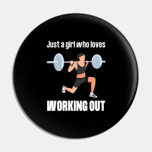 Just a girl who loves working out Pin