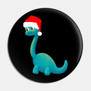 Dinosaur Santasaurus Pin