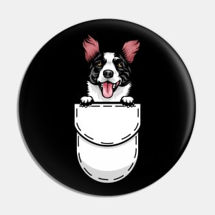 Funny Cardigan Welsh Corgi Pin