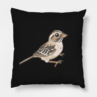 Clay-Coloured Sparrow Pillow