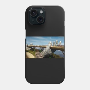 Golden Bridge Sculpture - Da Nang, Vietnam Phone Case