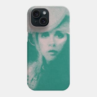Stevie Nicks / Retro Aesthetic Style Duotone FanArt Phone Case