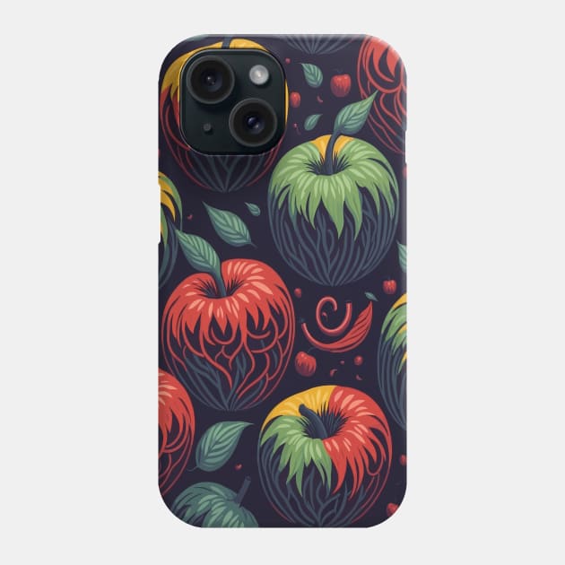 The Apple Bombs Phone Case by Fantasyscape