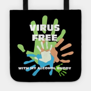 virus free-alcohol Tote