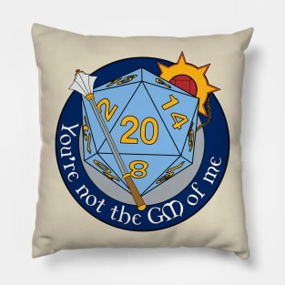 You're Not The GM of Me - Cleric Pillow