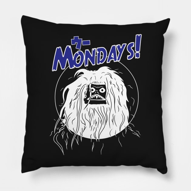 Woo Mondays! Pillow by DrMadness