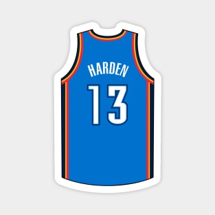 James Harden Oklahoma City Jersey Qiangy Magnet