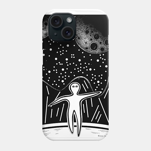 Two Moons Phone Case by dennye