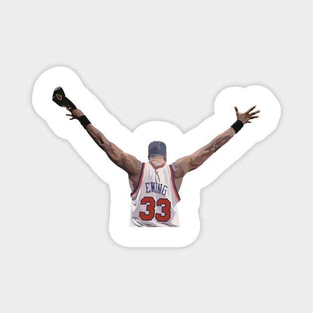 Patrick Ewing of the New York Knicks Magnet by ActualFactual