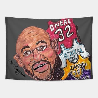 Shaquille O'Neal NBA Tapestry