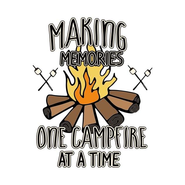 Camping and Campfire Memories by 3QuartersToday