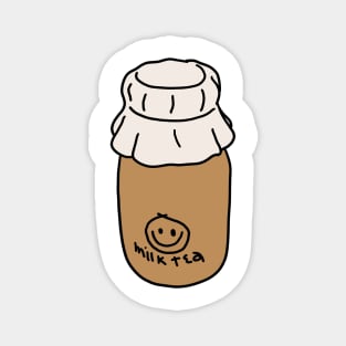 kawaii Milk tea Bottle Magnet