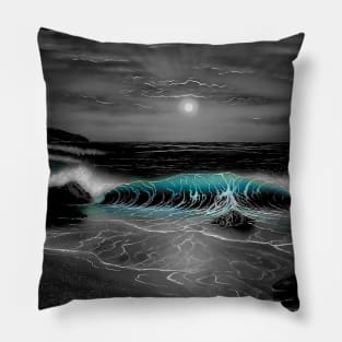 HAWAII Hawaiian seascape surfing Pillow