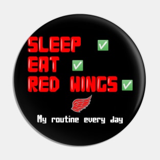 Detroid red wings Pin