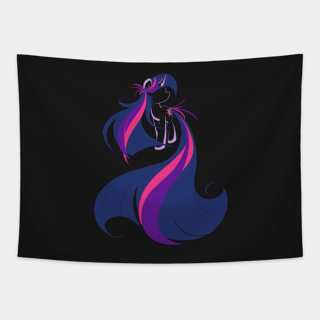 Feathering Twilight Tapestry by BambooDog