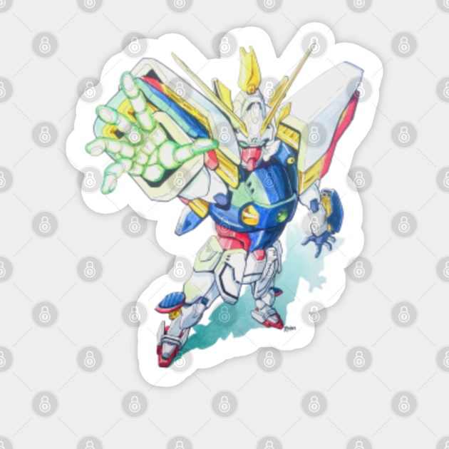 Shining Finger - Gundam - Sticker