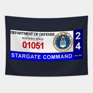 Stargate Command Vehicle Access Pass Tapestry