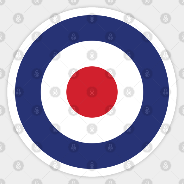 Raf Roundel Circle Target Bullseye Mod Royal Air Force Raf Roundel Sticker Teepublic Your mod target stock images are ready. raf roundel circle target bullseye mod royal air force