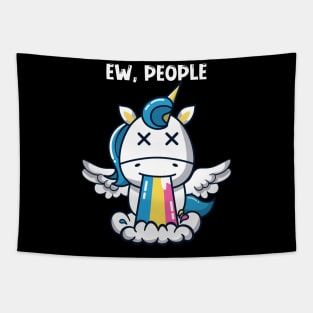 The Unicorny Misanthrope: A Rainbow of Disdain for Humanity Tapestry