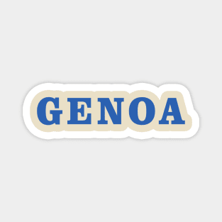 Genoa Magnet