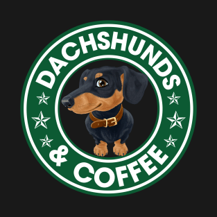 Dachshunds And Coffee T-Shirt