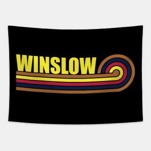 Winslow Arizona horizontal sunset 2 Tapestry