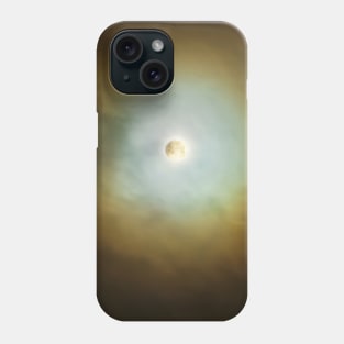 Lunar Eclipse - Cloudy Night Phone Case