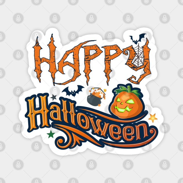 Happy Halloween Magnet by Success shopping