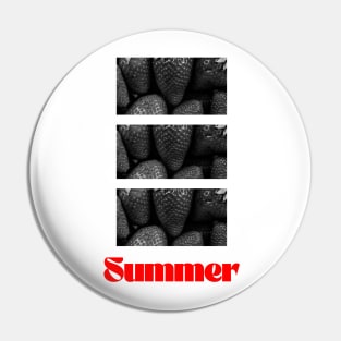 Summer Strawberries Pin