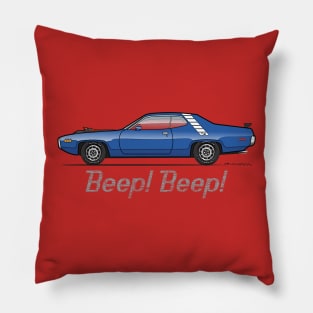 71-72 Blue RoadRunner Pillow