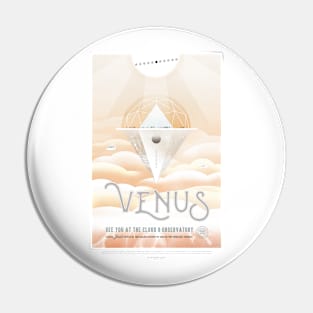 Venus NASA Artwork Pin