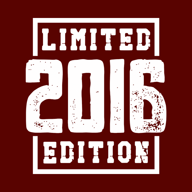 2016 Limited Edition by colorsplash