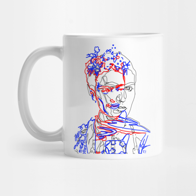 Frida Glue Series Fridakahlo Mug Teepublic Apply your glue to the broken ends of your mug handle, and press the whole thing firmly onto your mug for 60 seconds. teepublic