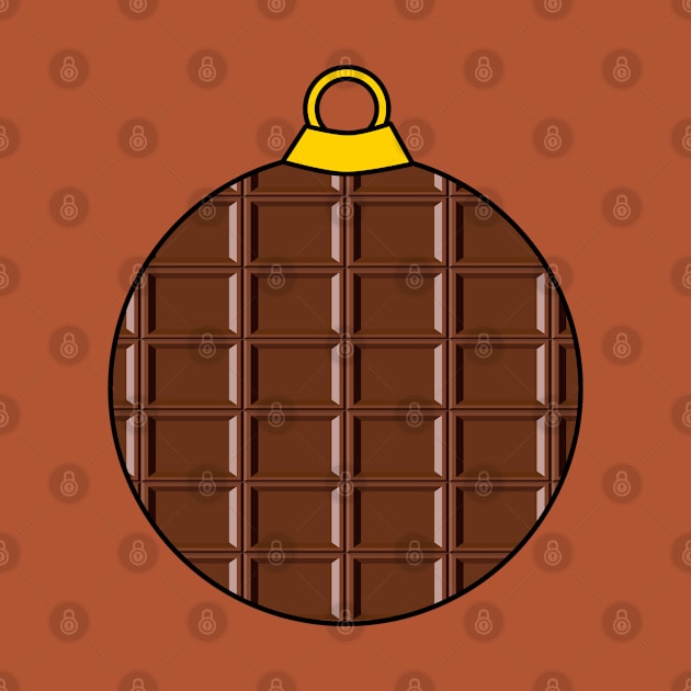 Chocolate Christmas ball by Nicostore