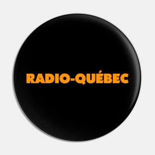 Radio-Québec logo Pin